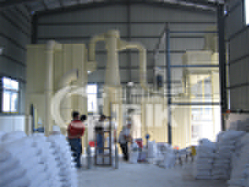 石頭造紙的生產現場